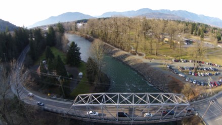 Old Vedder Bridge from DJI Drone